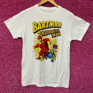 Bartman & Radioactive Man Comic Superhero The Simpsons Tee S